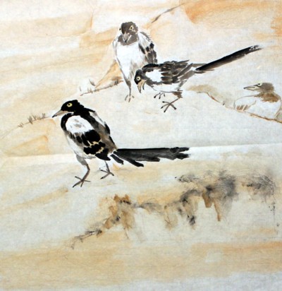 BirdsFlowers